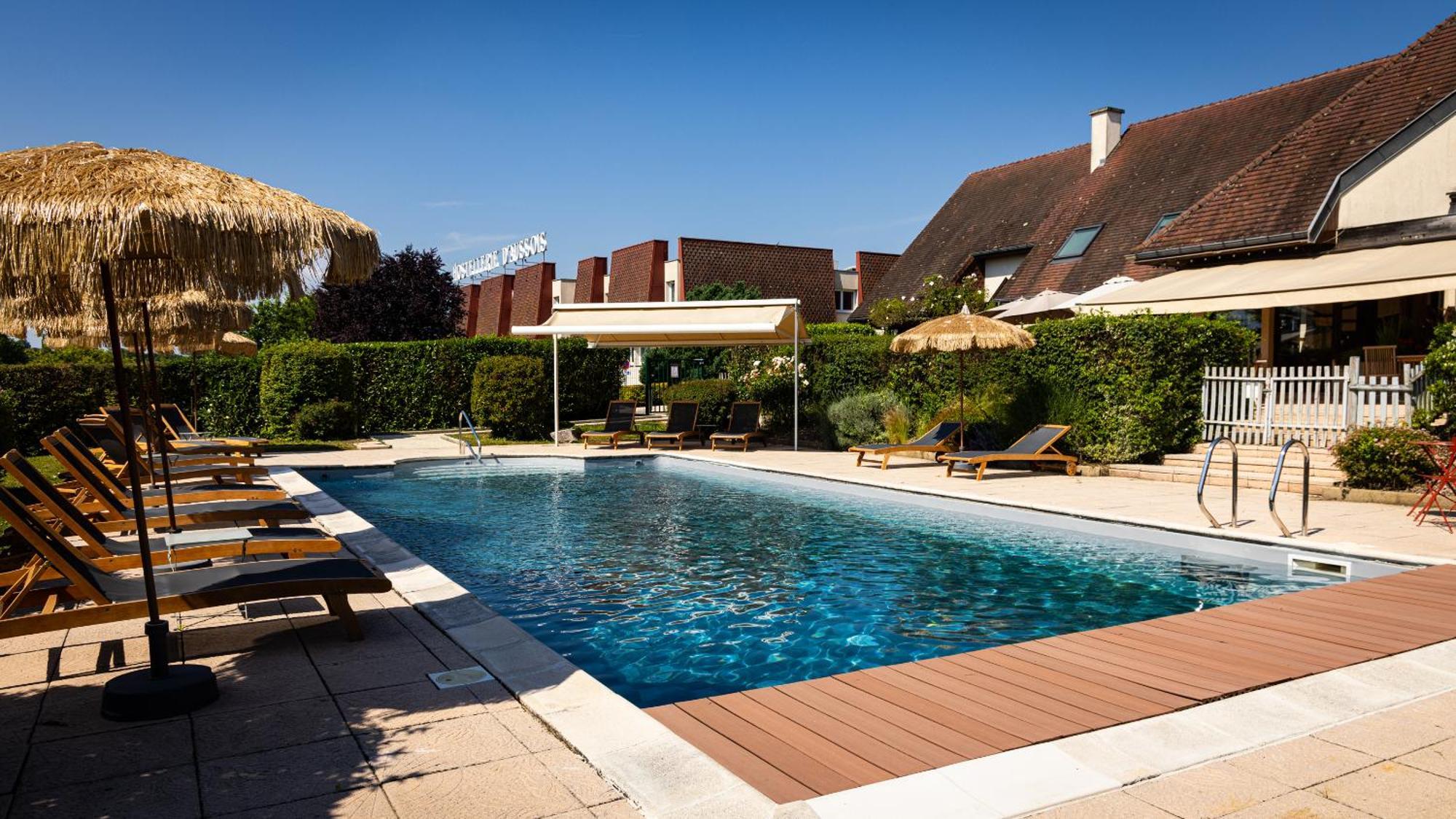 Logis Hostellerie D'Aussois Semur-en-Auxois Exterior foto